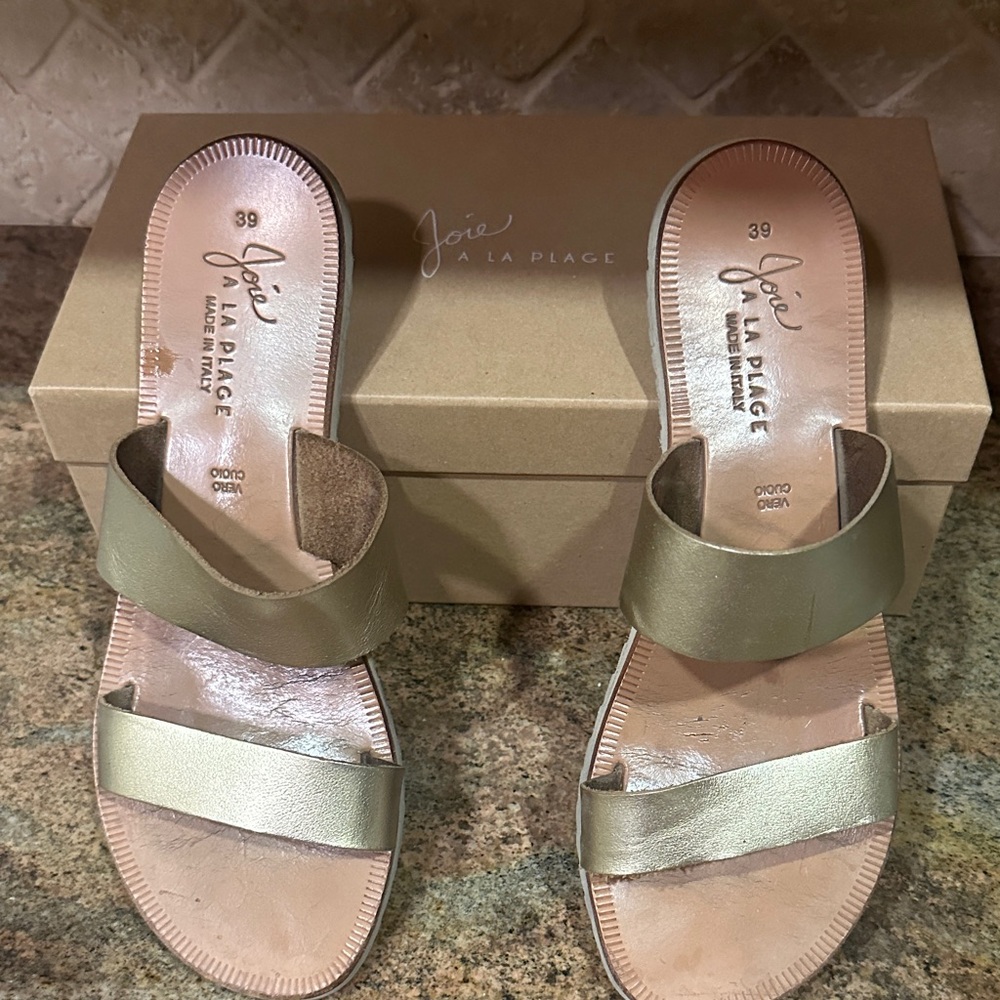 Joie gold Women's Sandals